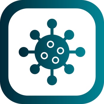 Virus Vector Icon Design