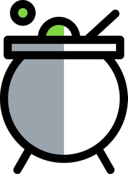 Cauldron Vector Icon Design