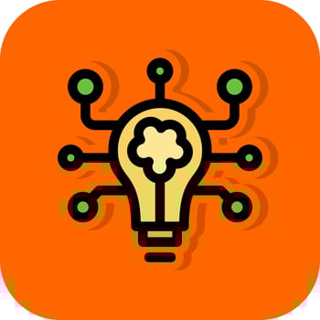 Deep Learning Vector Icon Design