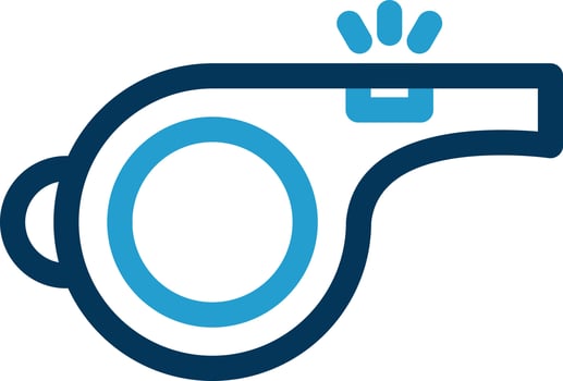 Whistle Vector Icon Design