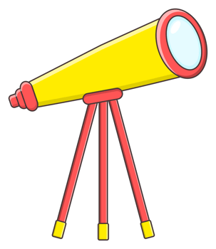 telescope icon sticker png