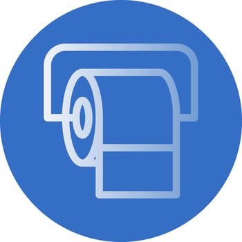 Tissue Paper Vector Icon Design