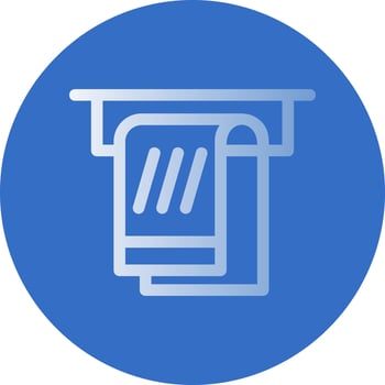 Towel Vector Icon Design