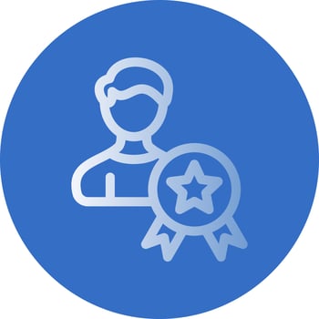 Champion Vector Icon Design