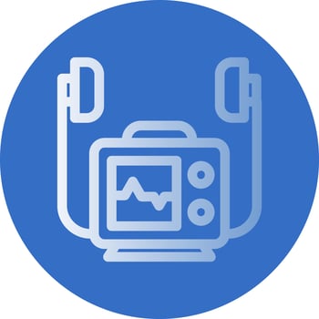 Defibrillator Vector Icon Design