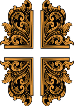 Vector ornament pattern design