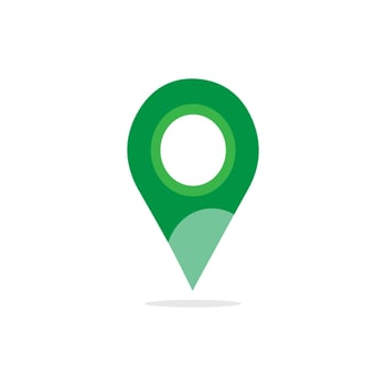 Map pin location icons. Modern map markers .Vector illustration on a white background. Flat design style modern icon, pointer minimal vector symbol, marker sign