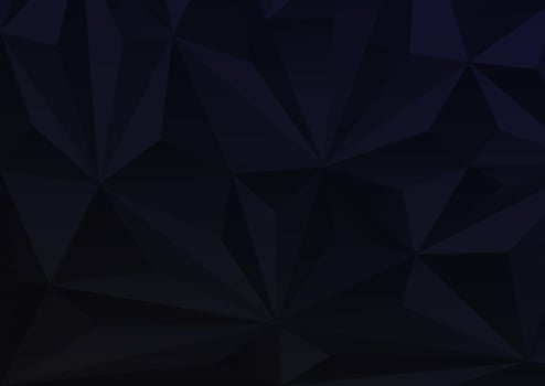 abstract low poly dark background with triangle shapes vector