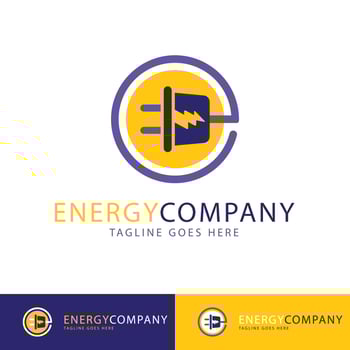 renewable energy logo template design vector