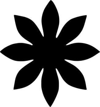 vector illustration of flower shape