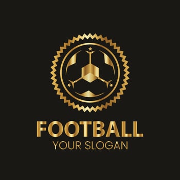 Free vector luxury logo design for branding.