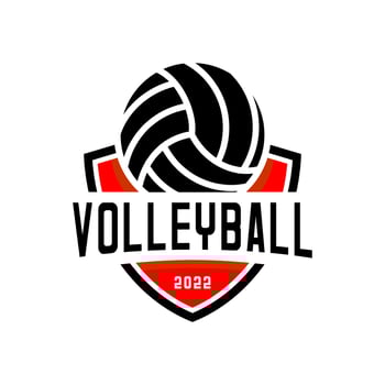 VOLLEY LOGO DESIGN vector