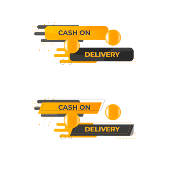 cash on delivery badge pack png