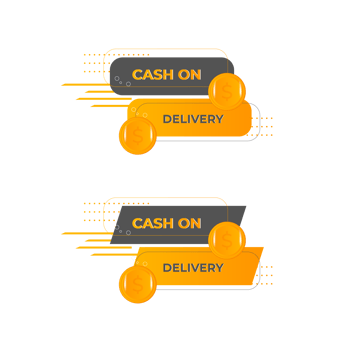 cash on delivery badge pack png