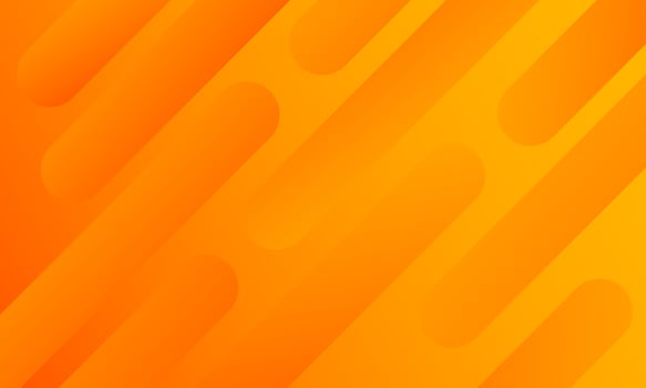 Abstract Orange Geometric Banner Background vector