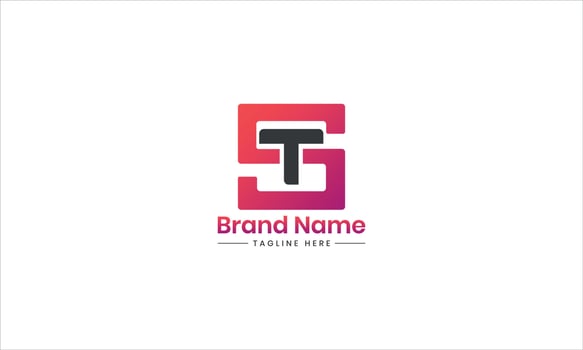 Letter st monogram logo design ts vector logo designs , lt logo