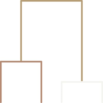 Modern Architecture Logo Outline Vector Illustration