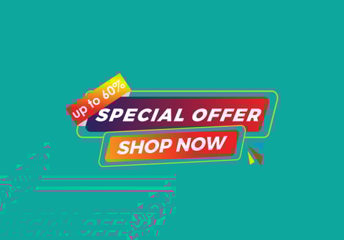 business offer sell design for your company vector