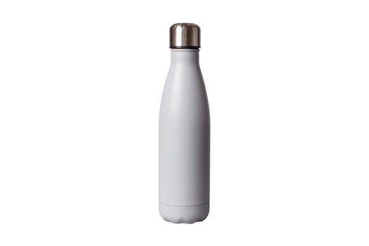 Gray bottle isolated on a transparent background png