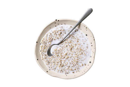 Porridge isolated on a transparent background png