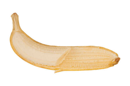 Banana fruit isolated on a transparent background png