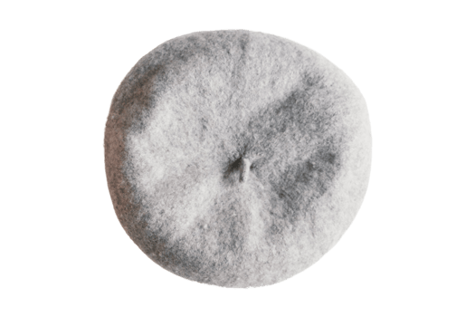 White hat isolated on a transparent background png