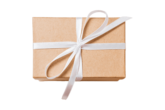 Gift box isolated on a transparent background png