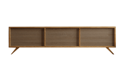 Brown storage cabinet isolated on a transparent background png