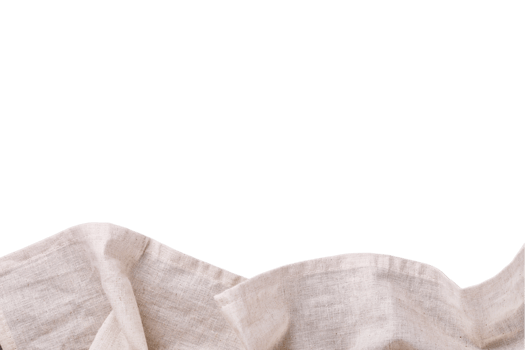 Beige fabric cloth isolated on a transparent background png