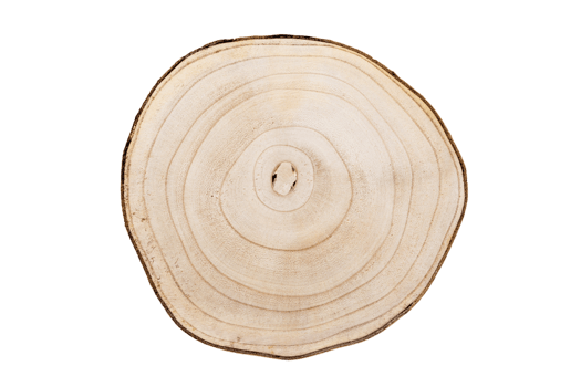 Beige wooden table isolated on a transparent background png