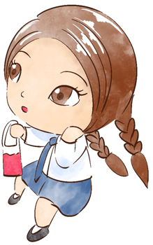 Kid student cartoon png design