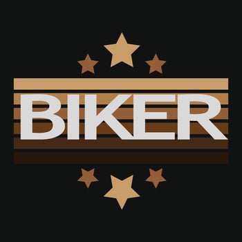 Motorcycle T-Shirt Design vector