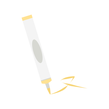 Whiteboard marker drawing doodle line png