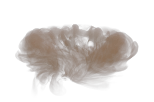 Magus effect isolated. 3d render png