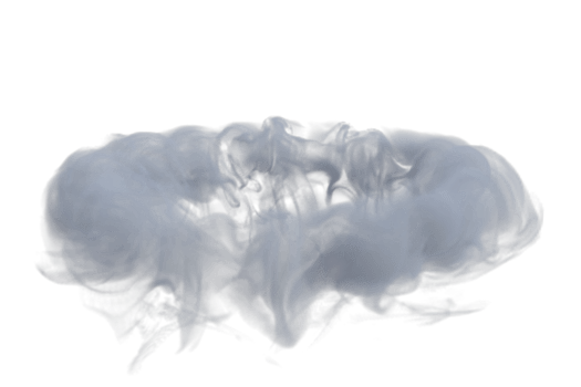 Magus effect isolated. 3d render png