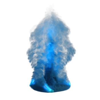 Magus effect isolated. 3d render png