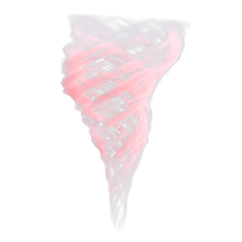 Vortex magic effect isolated. 3d render png