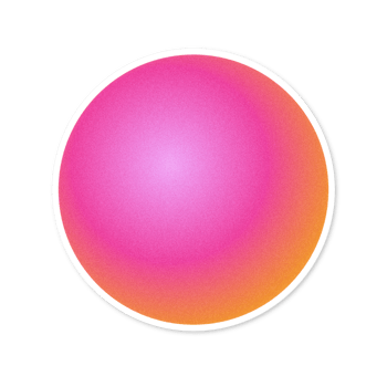 Glitter Gradient Ball Decoration png