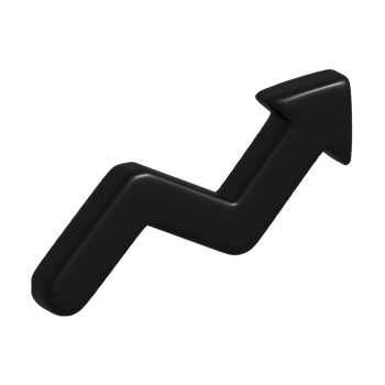 3d icon of increase png