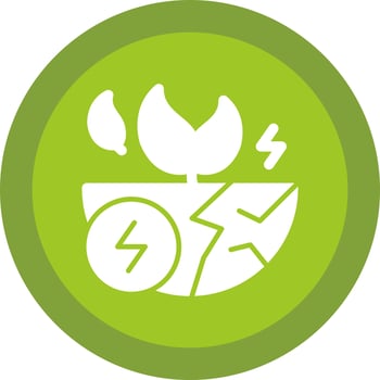 Sustainable Energy Vector Icon Design