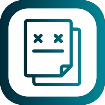 Error Vector Icon Design