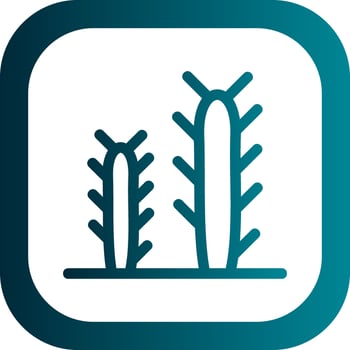 Cactus Vector Icon Design