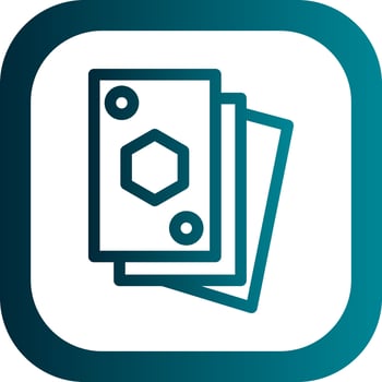 Playing Cards Vector Icon Design