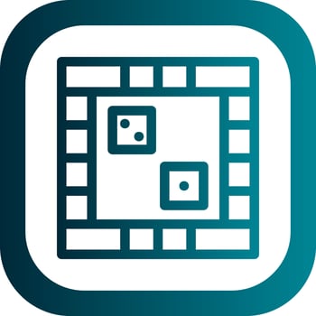 Board Game Vector Icon Design
