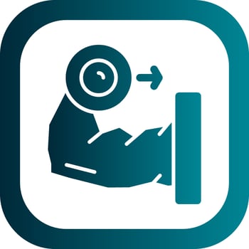 Weightlifter Vector Icon Design