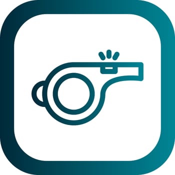Whistle Vector Icon Design