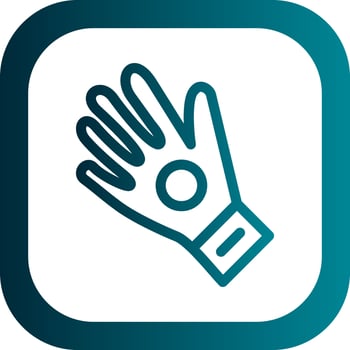 Gloves Vector Icon Design