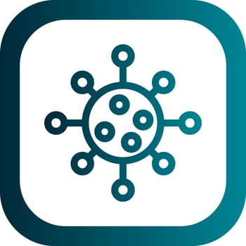 Virus Vector Icon Design