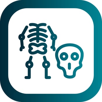 Osteology Vector Icon Design