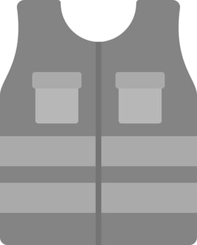 Safety Jacket Vector Icon